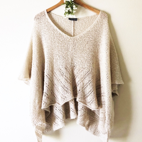 Anthropologie Sweaters - Anthropologie Wooden Ships Mohair Blend Poncho